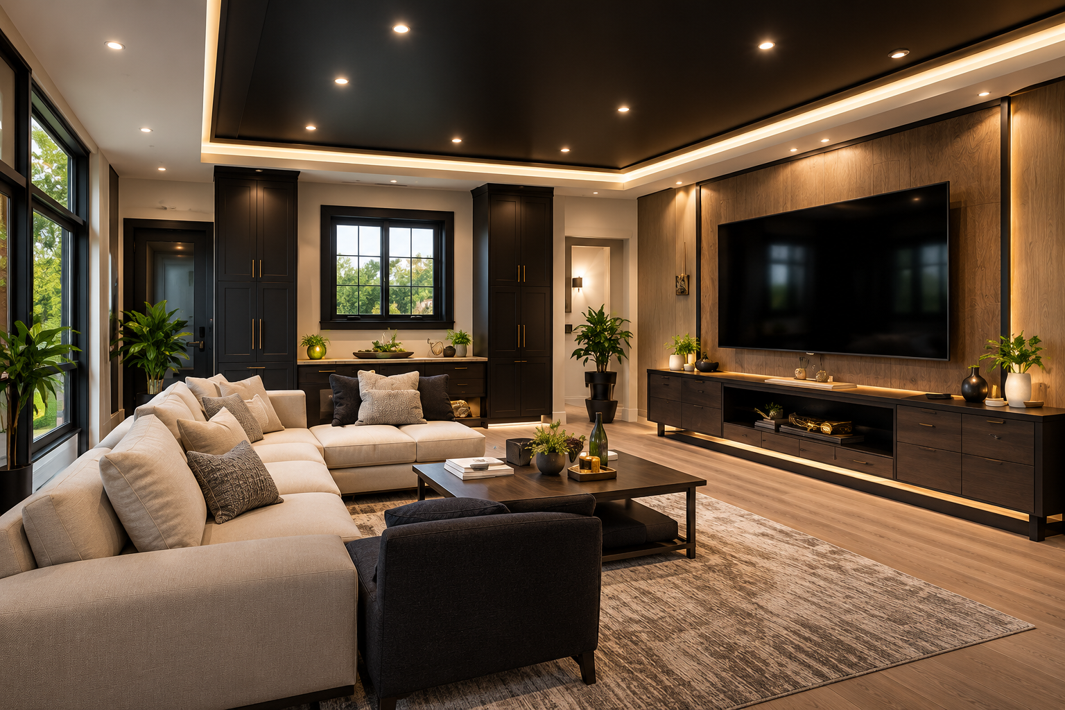 MODERN BASEMENT